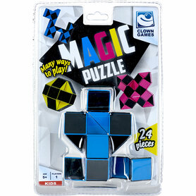 Magic Puzzle 3D - 24 delen (Blauw)