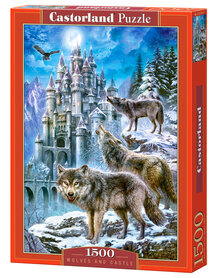 Wolves and Castle - Puzzel (1500)