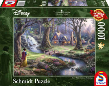 Disney: Snow White Discovers the Cottage - Puzzel (1000)