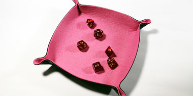 Felt Dice Tray Square: Rosina (All Rolled Up)