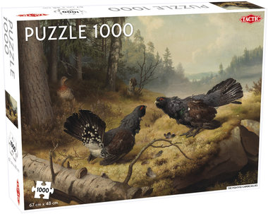 Fighting Capercailles - Puzzel (1000)