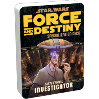 Star Wars: Force and Destiny - Investigator (Specialization Deck)