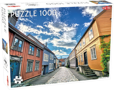 Trondheim Old Town - Puzzel (1000)