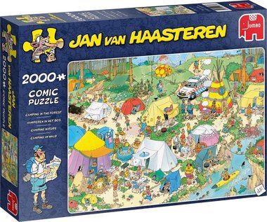 Kamperen in het Bos - Jan van Haasteren Puzzel (2000)