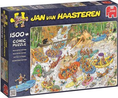 Rafting Extrême - Jan van Haasteren Puzzle (1500)