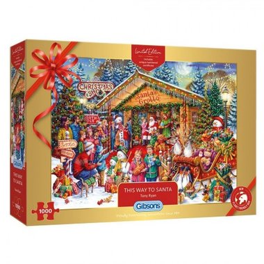 This Way to Santa (Limited Edition) - Puzzel (1000)