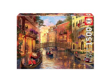 Sunset in Venice - Puzzel (1500)