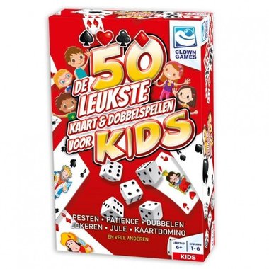 De 50 leukste kaart & dobbelspellen voor kids