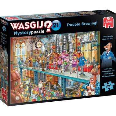 Wasgij Mystery Puzzel (#21): Leven in de brouwerij! (1000)