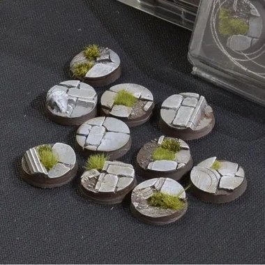 Temple Bases - Round 25mm (x10)