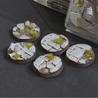 Temple Bases - Round 40mm (x5)