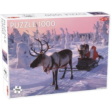 Santa Claus in Sleigh - Puzzel (1000)