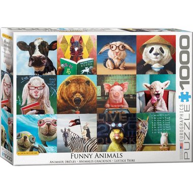 Funny Animals - Puzzel (1000)