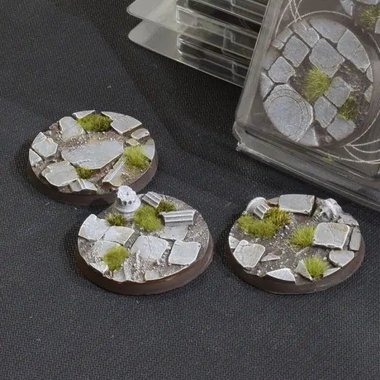 Temple Bases - Round 50mm (x3)