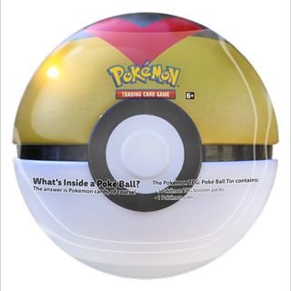 Pokémon: Pokeball Tin 2022 (Gold/White)