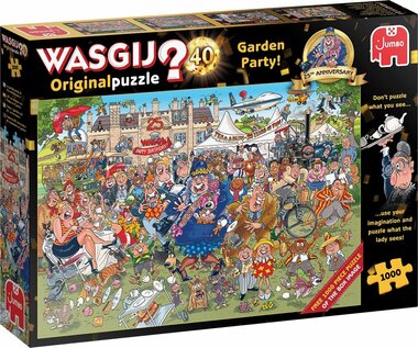 Wasgij Original Puzzel (#40): Tuinfeest ter gelegenheid van het 25-jarig jubileum! (1000)