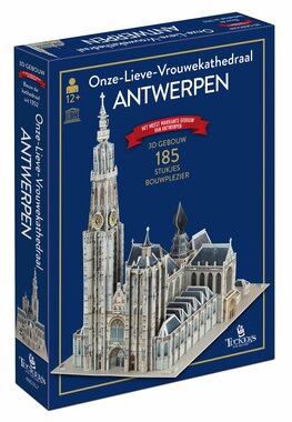 Antwerpen: Onze-Lieve-Vrouwenkathedraal  - 3D Puzzel (185)