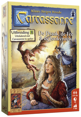 Carcassonne: De Draak, de Fee en de Jonkvrouw (Uitbreiding 3)