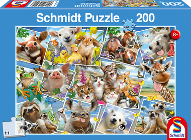 Dieren Selfies - Puzzel (200)