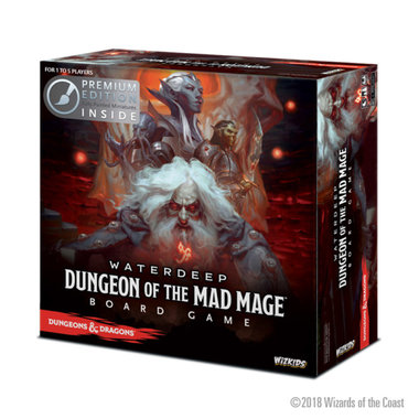 Dungeons & Dragons: Dungeon of the Mad Mage Adventure System Board Game [PREMIUM EDITION]