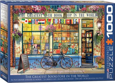 The Greatest Bookstore in the World - Puzzel (1000)