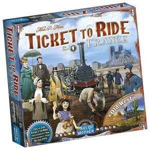 Ticket To Ride - Map Collection: Frankrijk + Old West (Uitbreiding)