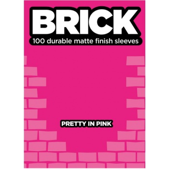 Afbeelding van het spelletje Legion Brick Sleeves (67x92mm) - Pretty in Pink (100 stuks)