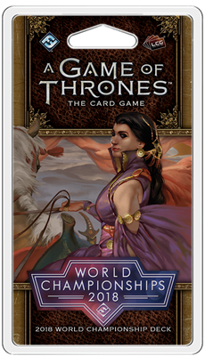 Thumbnail van een extra afbeelding van het spel A Game of Thrones: The Card Game (Second Edition) - 2018 World Championship Deck
