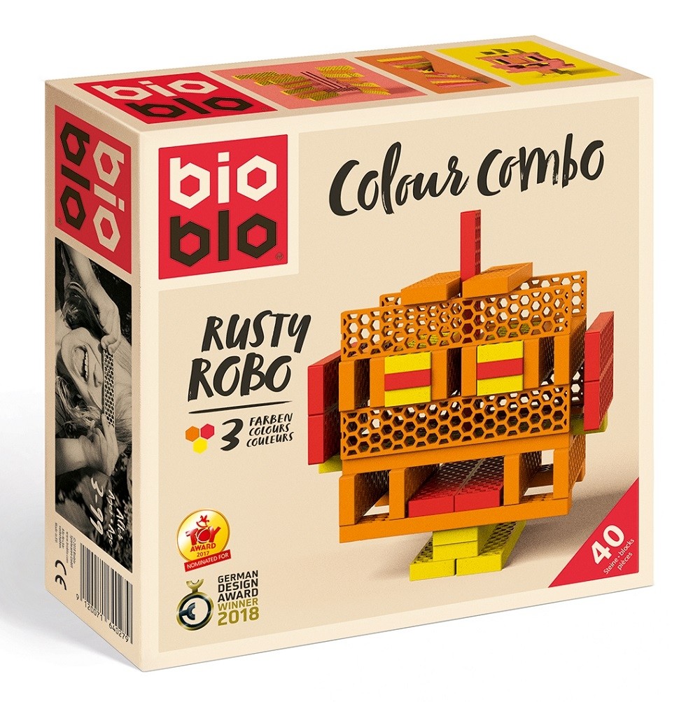 Afbeelding van het spelletje Bioblo: Colour Combo - Rusty Robo (40-delig)
