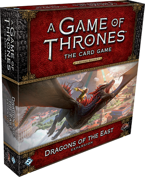 Afbeelding van het spel A Game of Thrones: The Card Game (Second Edition)– Dragons of the East