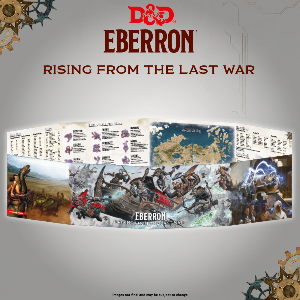 Afbeelding van het spelletje Dungeons&Dragons: Eberron - Rising From The Last War (Dungeon Master's Screen)