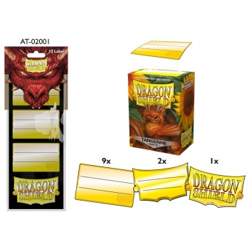 Afbeelding van het spelletje Dragon Shield Label Pack #1