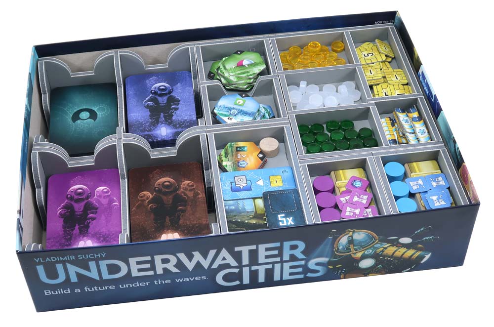 Thumbnail van een extra afbeelding van het spel Underwater Cities: Insert (Folded Space)