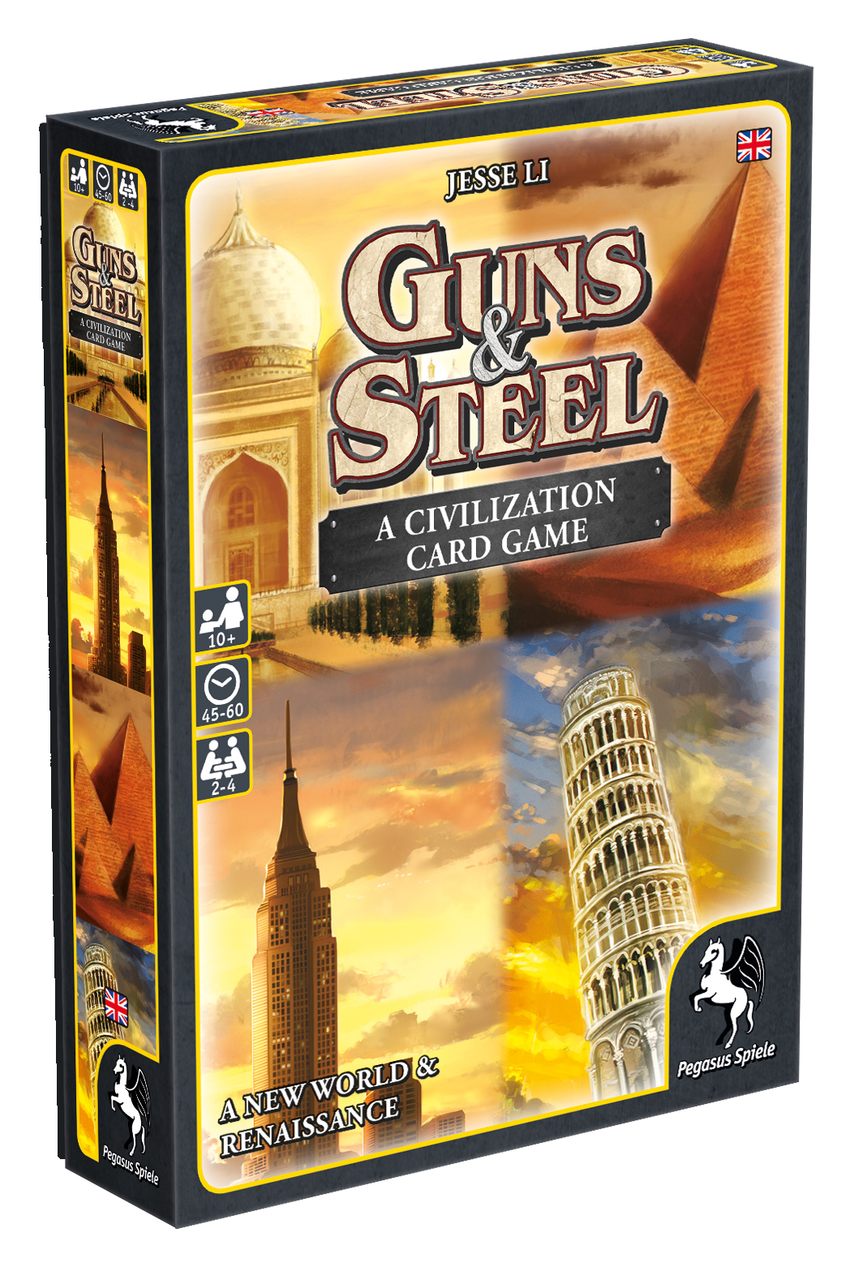Afbeelding van het spelletje Guns&Steel: A Civilization Card Game
