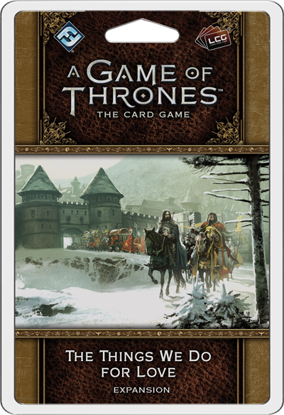 Thumbnail van een extra afbeelding van het spel A Game of Thrones: The Card Game (Second Edition) - The Things We Do For Love