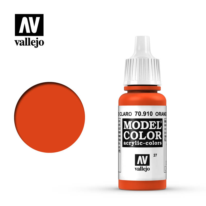 Afbeelding van het spelletje Model Color: Orange Red (Vallejo)