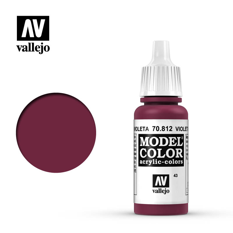 Afbeelding van het spelletje Model Color: Violet Red (Vallejo)