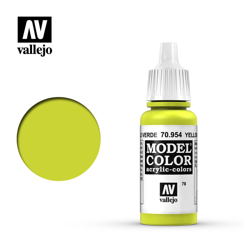 Afbeelding van het spelletje Model Color: Yellow Green (Vallejo)