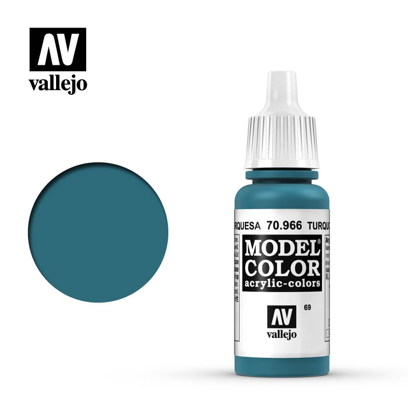 Afbeelding van het spelletje Model Color: Turquoise (Vallejo)