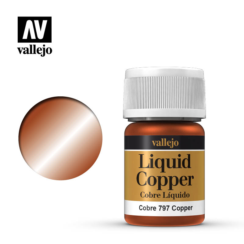 Afbeelding van het spelletje Liquid Gold: Copper (Vallejo)