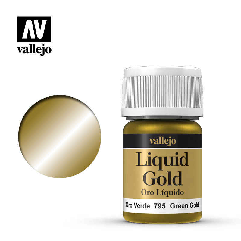 Afbeelding van het spelletje Liquid Gold: Green Gold (Vallejo)