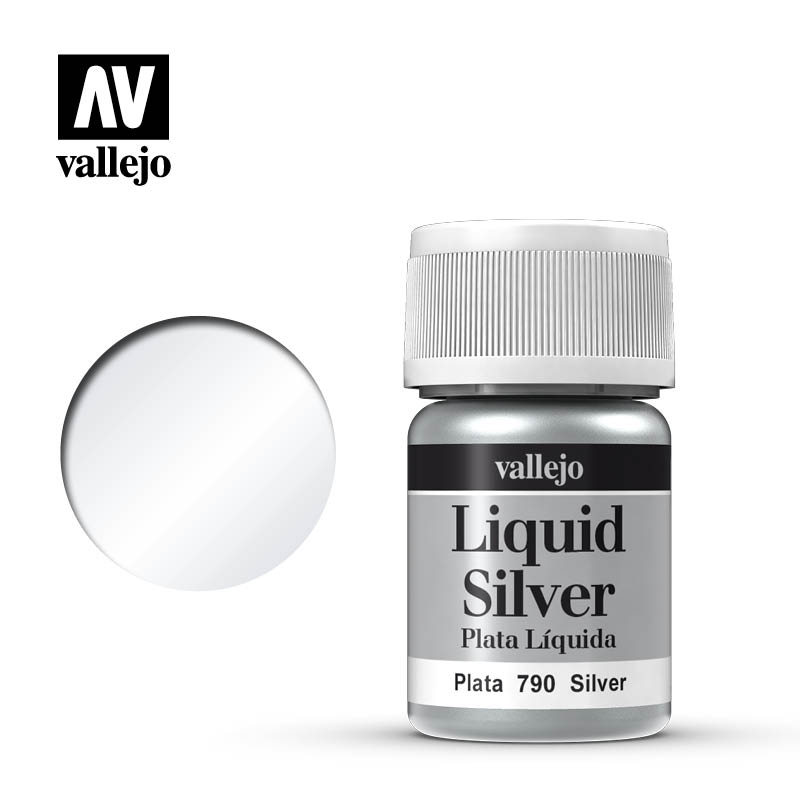 Afbeelding van het spelletje Liquid Gold: Silver (Vallejo)