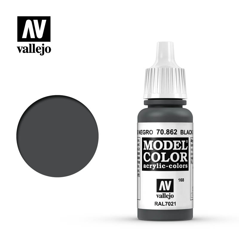 Afbeelding van het spelletje Model Color: Black Grey (Vallejo)