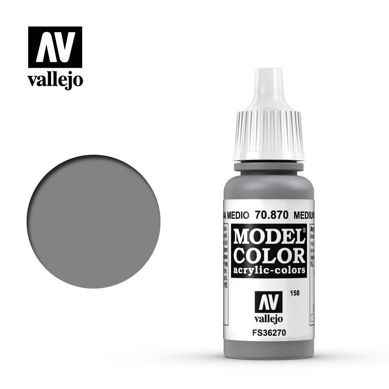 Afbeelding van het spelletje Model Color: Medium Sea Grey (Vallejo)