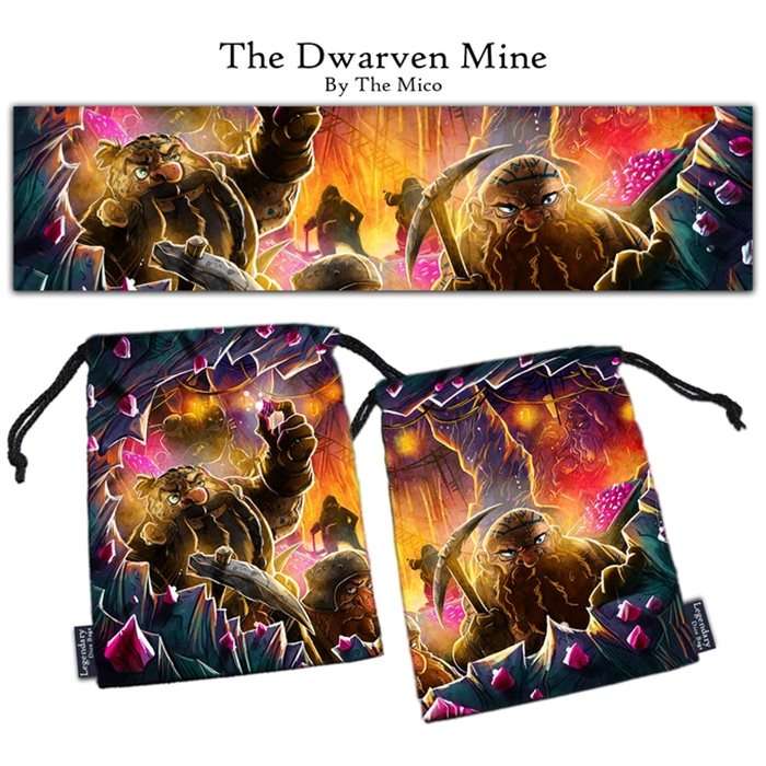 Afbeelding van het spelletje Legendary Dice Bag: The Dwarven Mine
