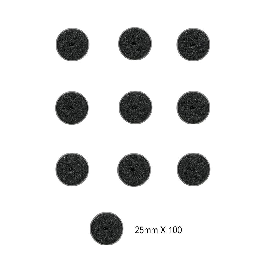Afbeelding van het spelletje Round Bases 25mm: 100 Pack (Citadel)