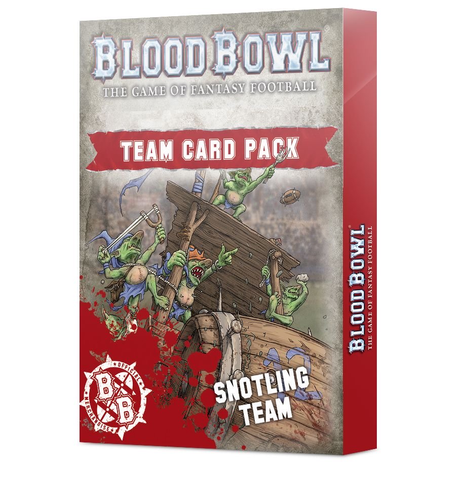 Afbeelding van het spelletje Blood Bowl: Snotling Team Card Pack