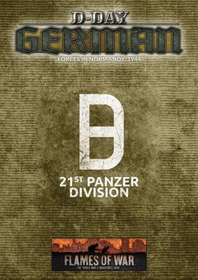 Afbeelding van het spelletje Flames of War: D-Day German - 21st Panzer Division