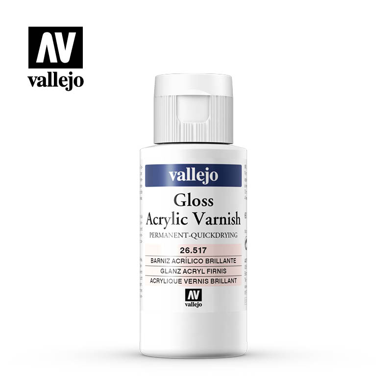 Afbeelding van het spelletje Gloss Acrylic Varnish (Vallejo) - 60 ml
