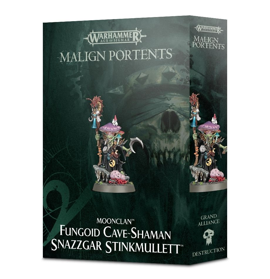Afbeelding van het spel Warhammer: Age of Sigmar - Moonclan: Fungoid Cave-Shaman Snazzgar Stinkmullett